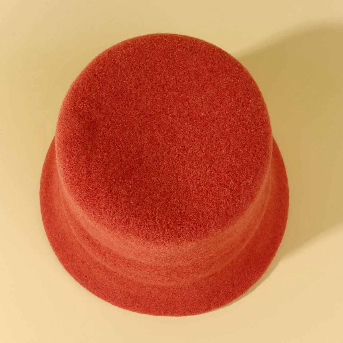 100% Wool Bucket Hat, Solid color