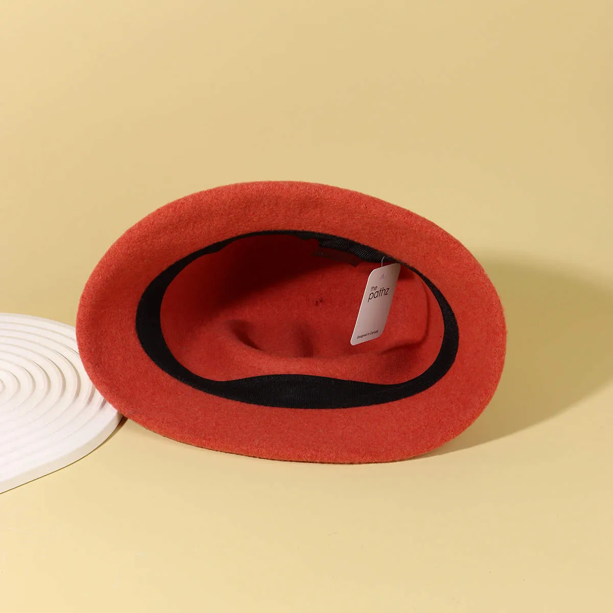 100% Wool Bucket Hat, Solid color