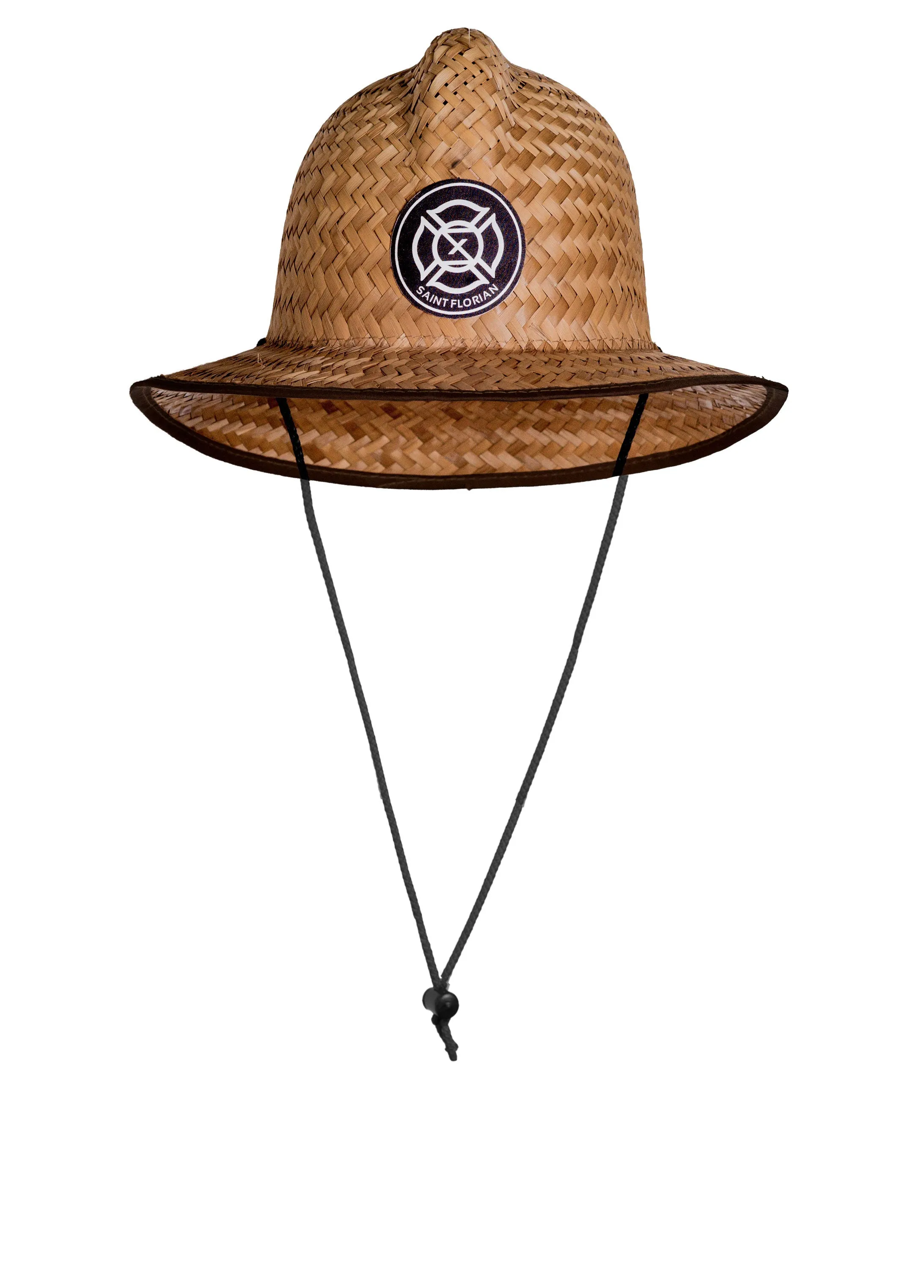 4 Pack of Straw Firefighter Hats! Lg/XL