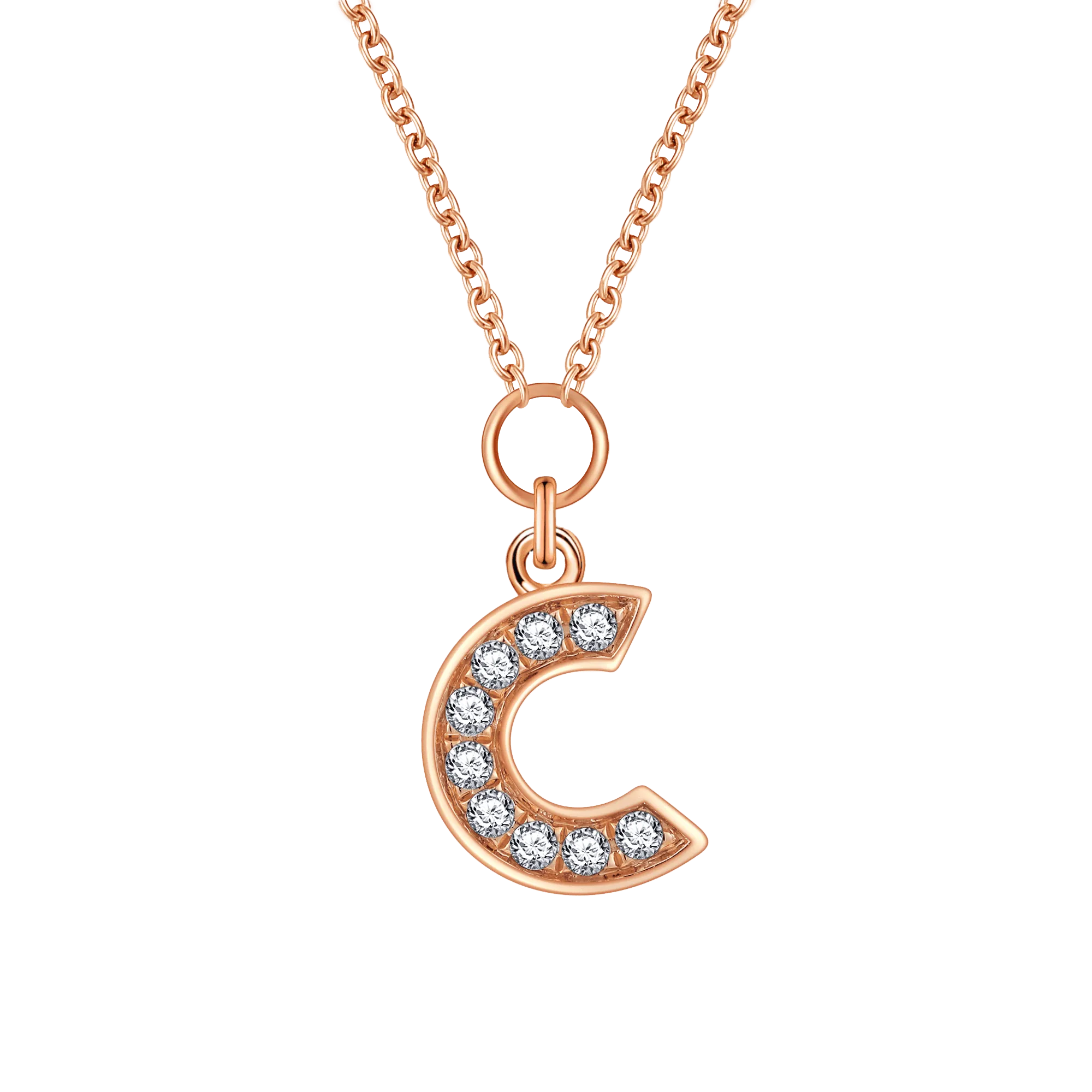 Alphabet LGD pendant necklace