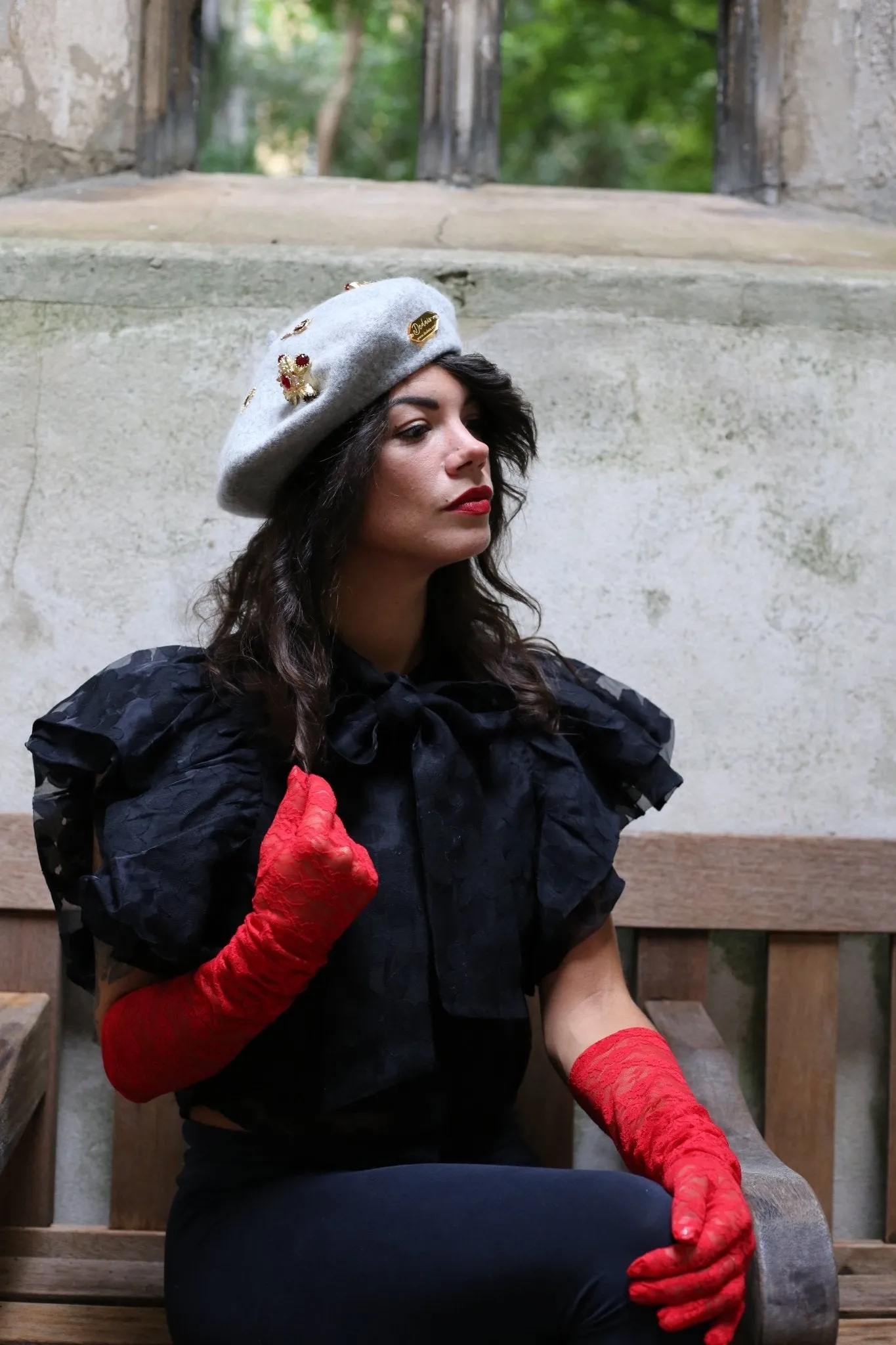 Baroque winter ladies hats