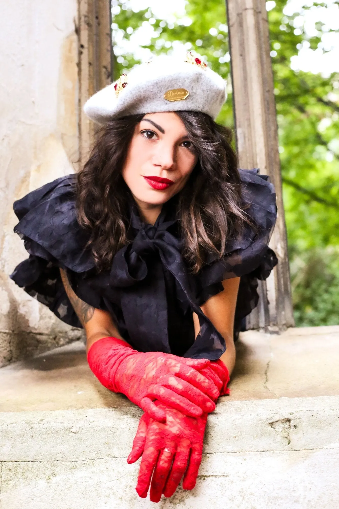 Baroque winter ladies hats