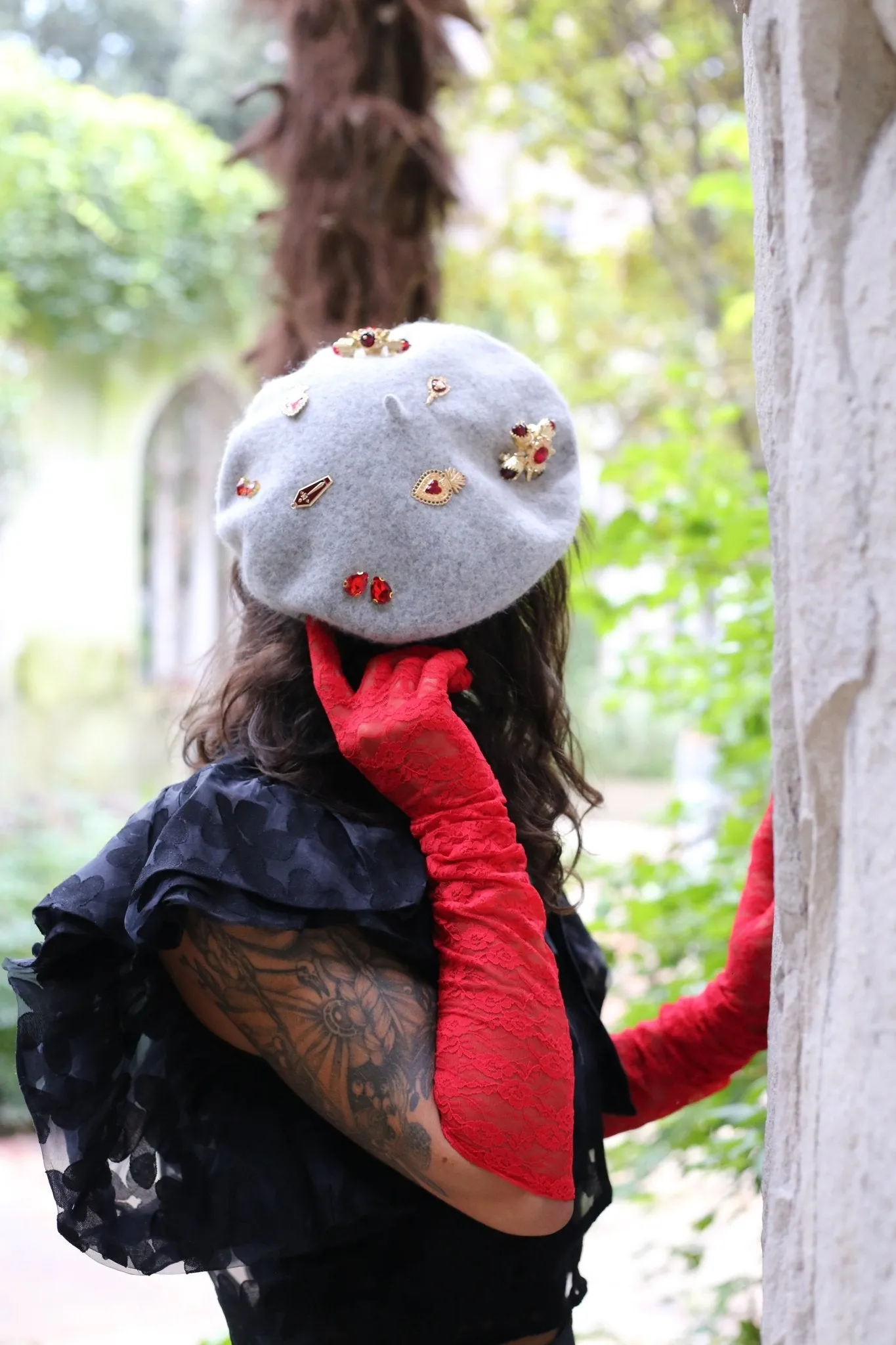 Baroque winter ladies hats