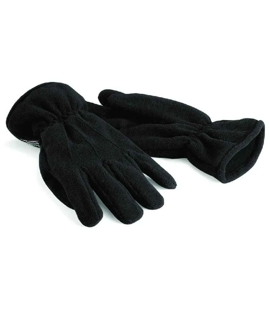 Beechfield Suprafleece® Thinsulate™ Gloves | Black
