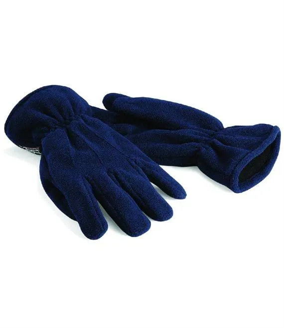 Beechfield Suprafleece® Thinsulate™ Gloves | Navy