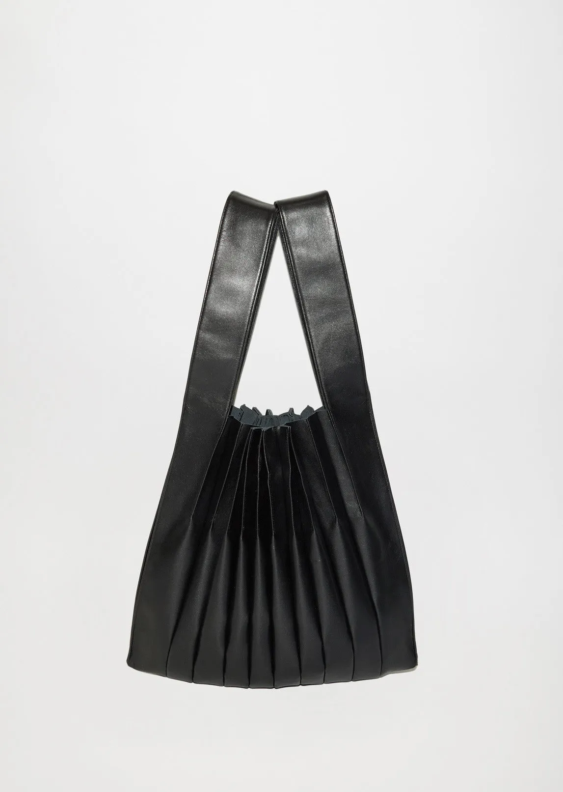 Bellows Pleats Mini Tote