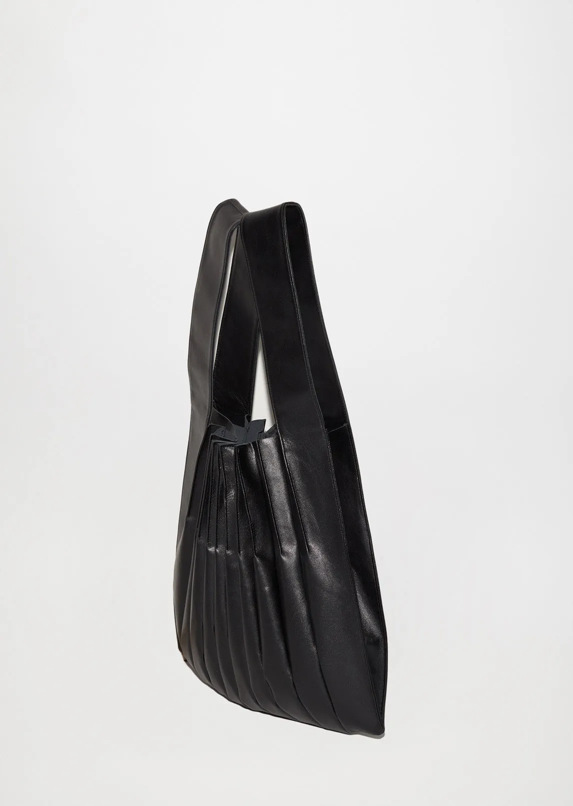 Bellows Pleats Mini Tote