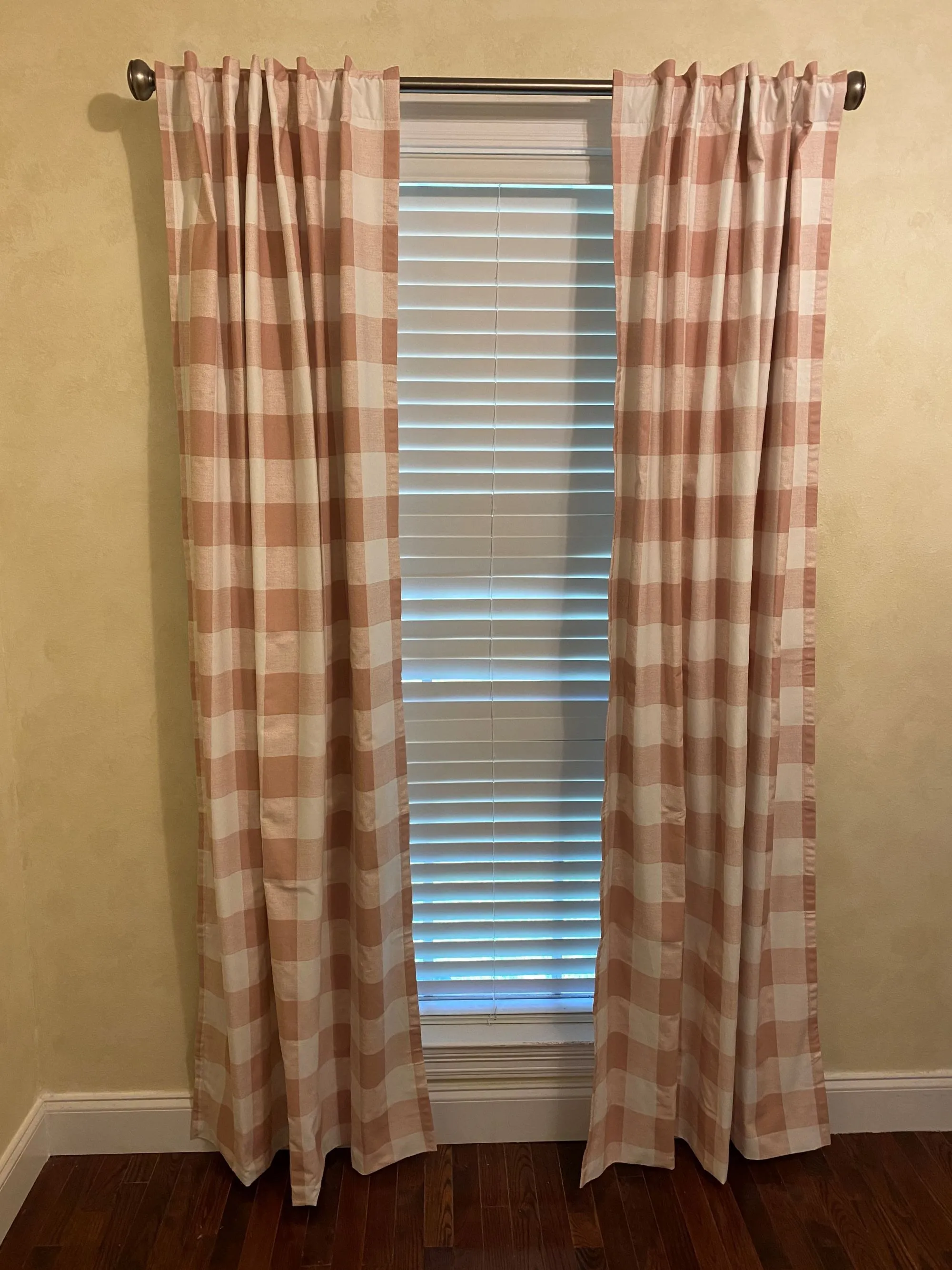 Buffalo Plaid Curtain Panels - Choose Your Color