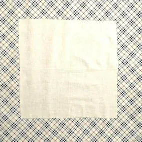 Burberry Nova Check Plaid Haymarket Print Cotton Silk Scarf