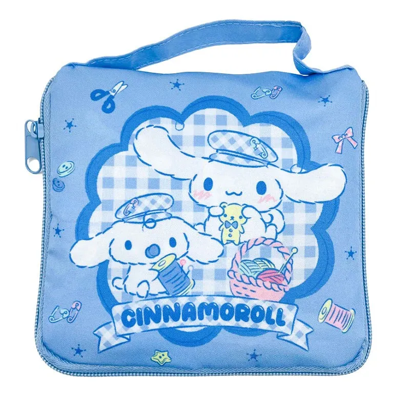 Cinnamoroll Reusable Tote Bag (Gingham Paperboy Series)