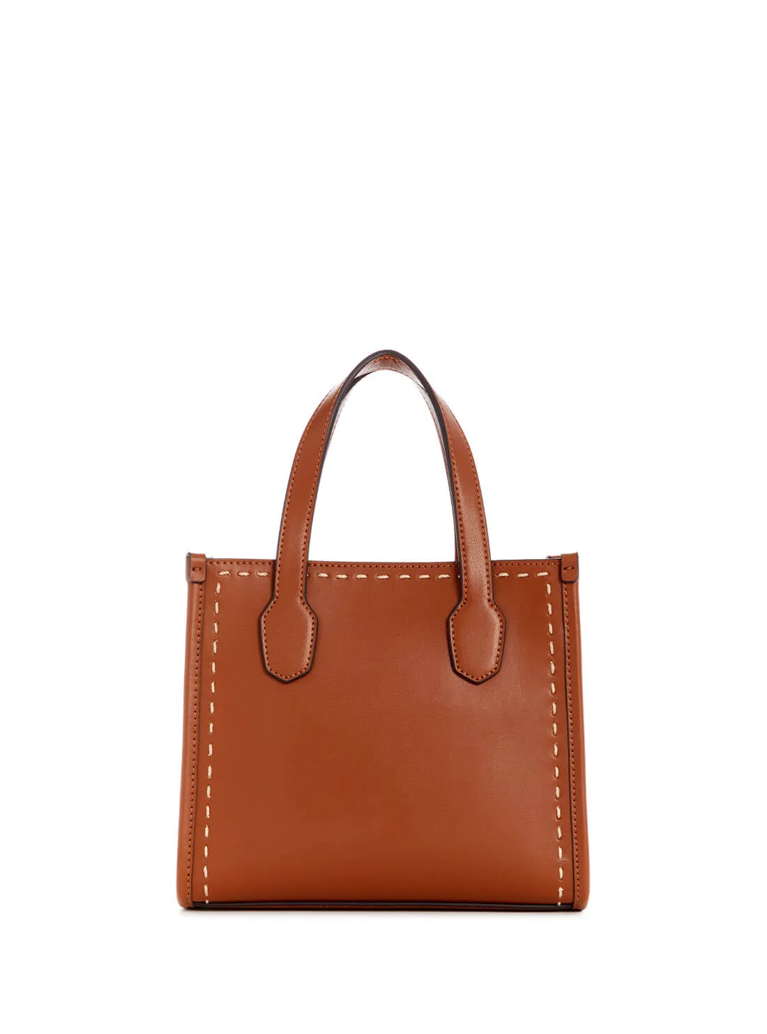 Cognac Brown Silvana Mini Tote Bag