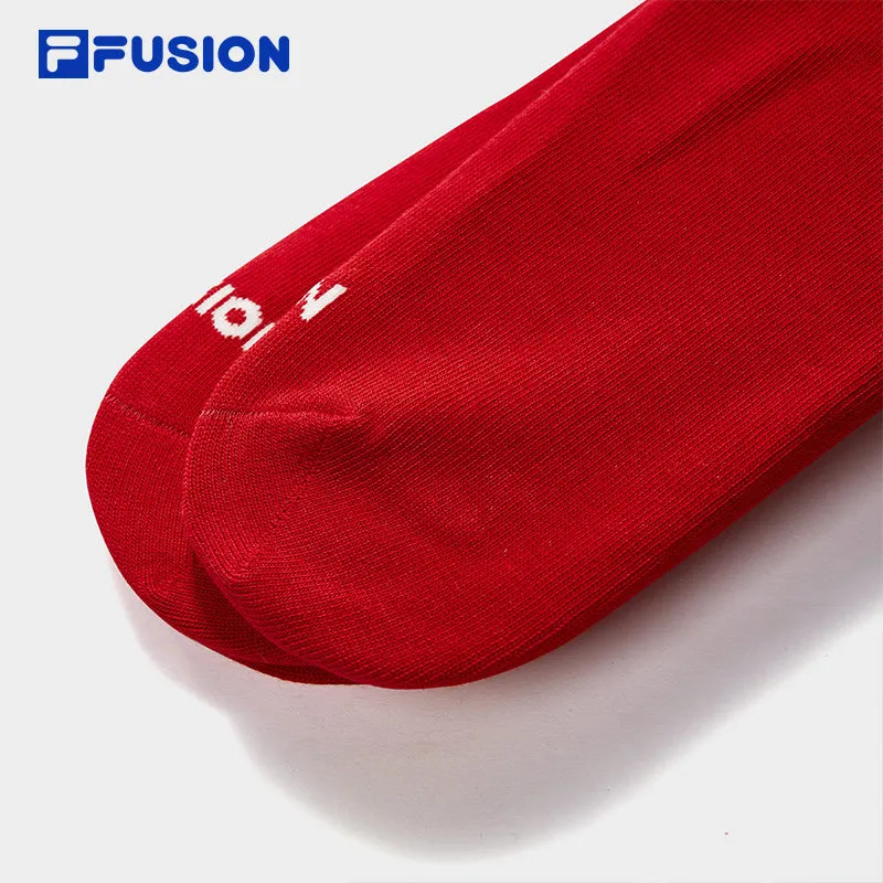 FILA FUSION INLINE FILA FUSION LIFE ACCESSORIES Unisex Socks Gift Set (4pcs) (Black/White/Red)