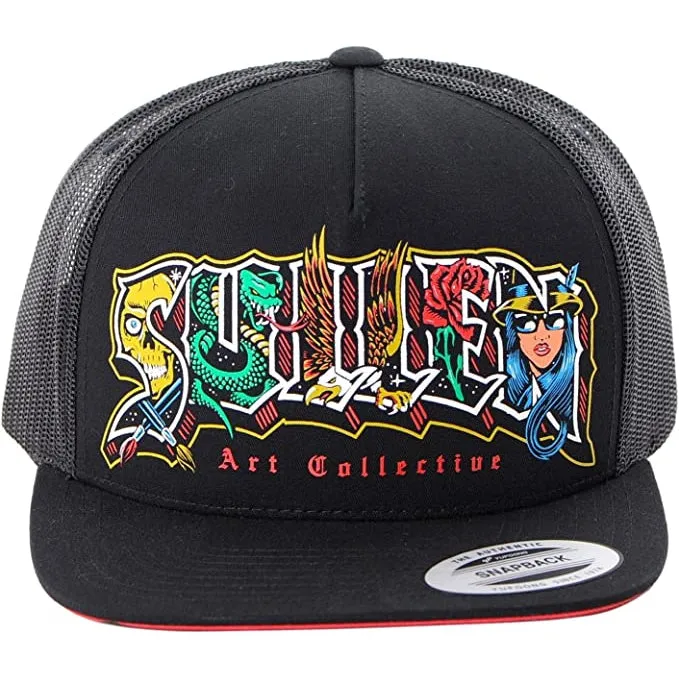 Greetings Trucker Snapback Cap