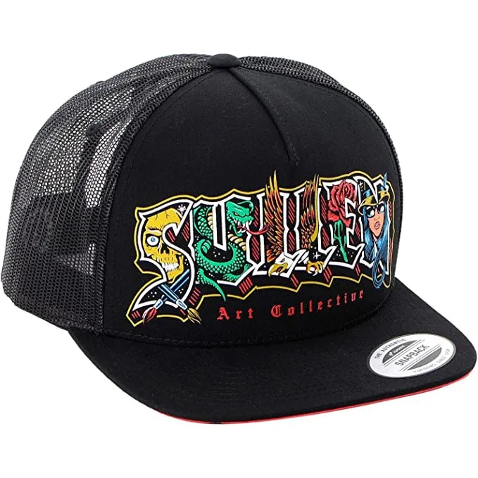 Greetings Trucker Snapback Cap
