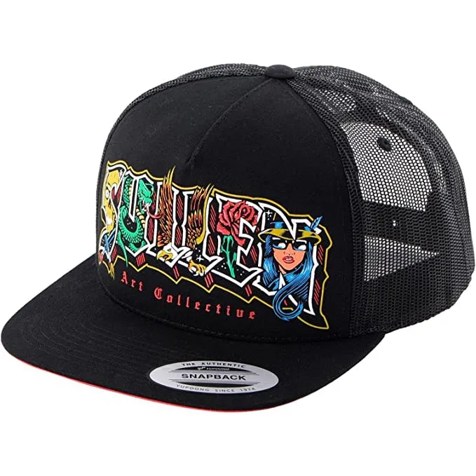 Greetings Trucker Snapback Cap
