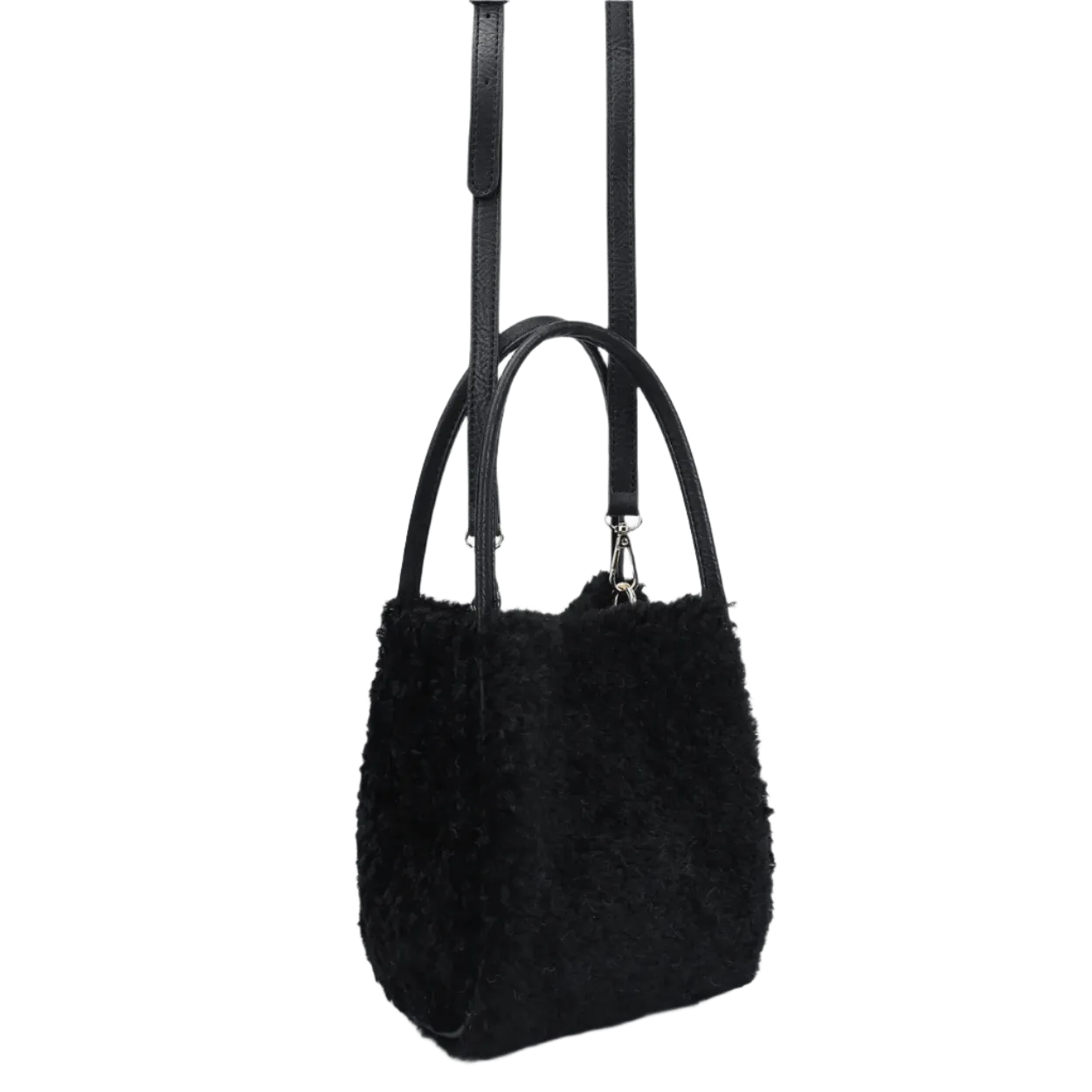 Hollace Mini Shearling Tote