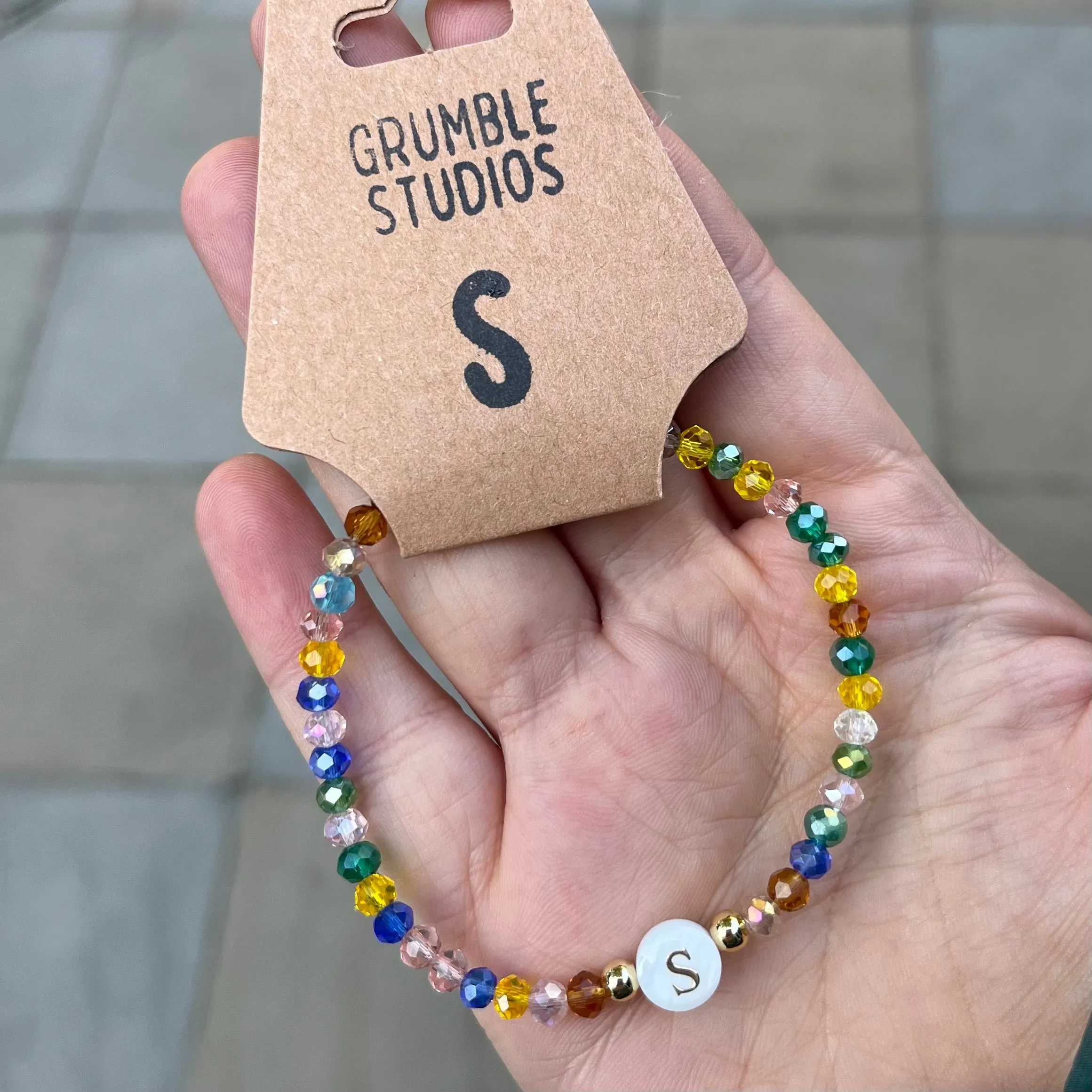 Inital Bead Bracelets