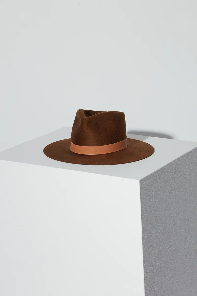Janessa Leoné Stewart Hat (Whiskey)