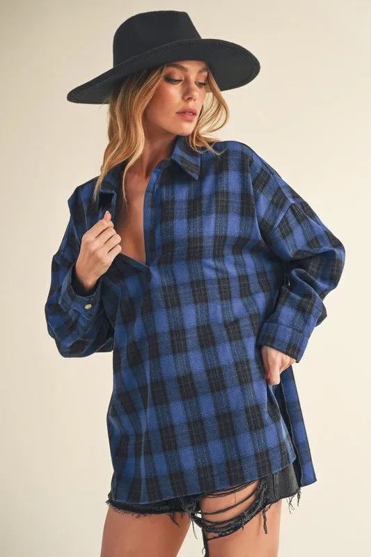 Jax Plaid Top
