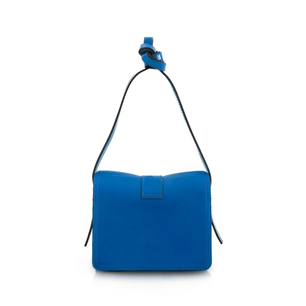 Maui Bay Crossbody w. Tab Lock Closure - Victoria Blue