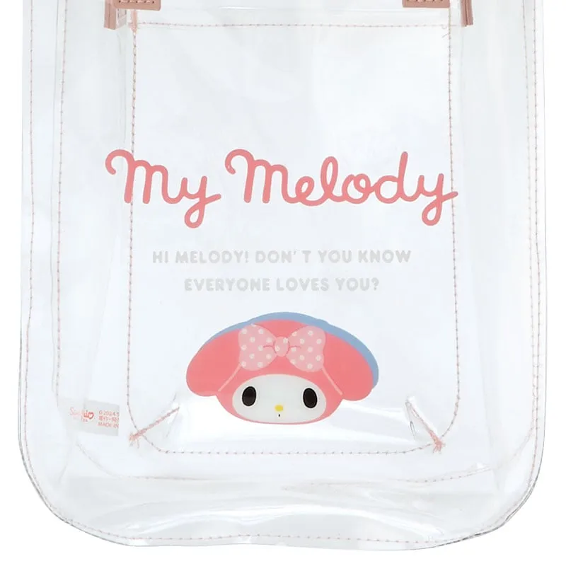 My Melody Clear 2-Way Mini Tote