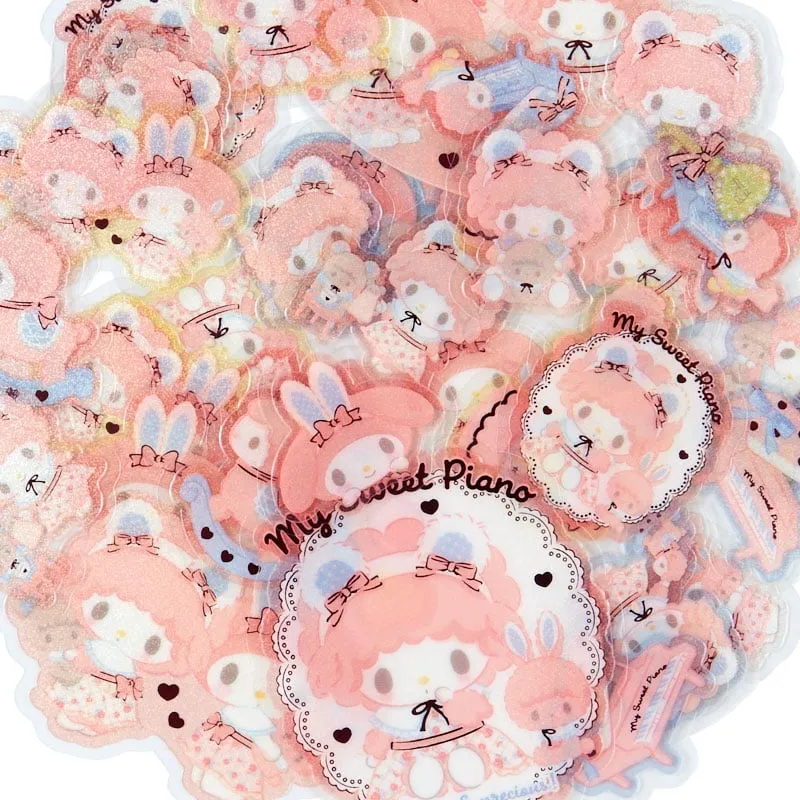 My Sweet Piano 43-pc Mini Sticker Pack (My Little Treasure Series)