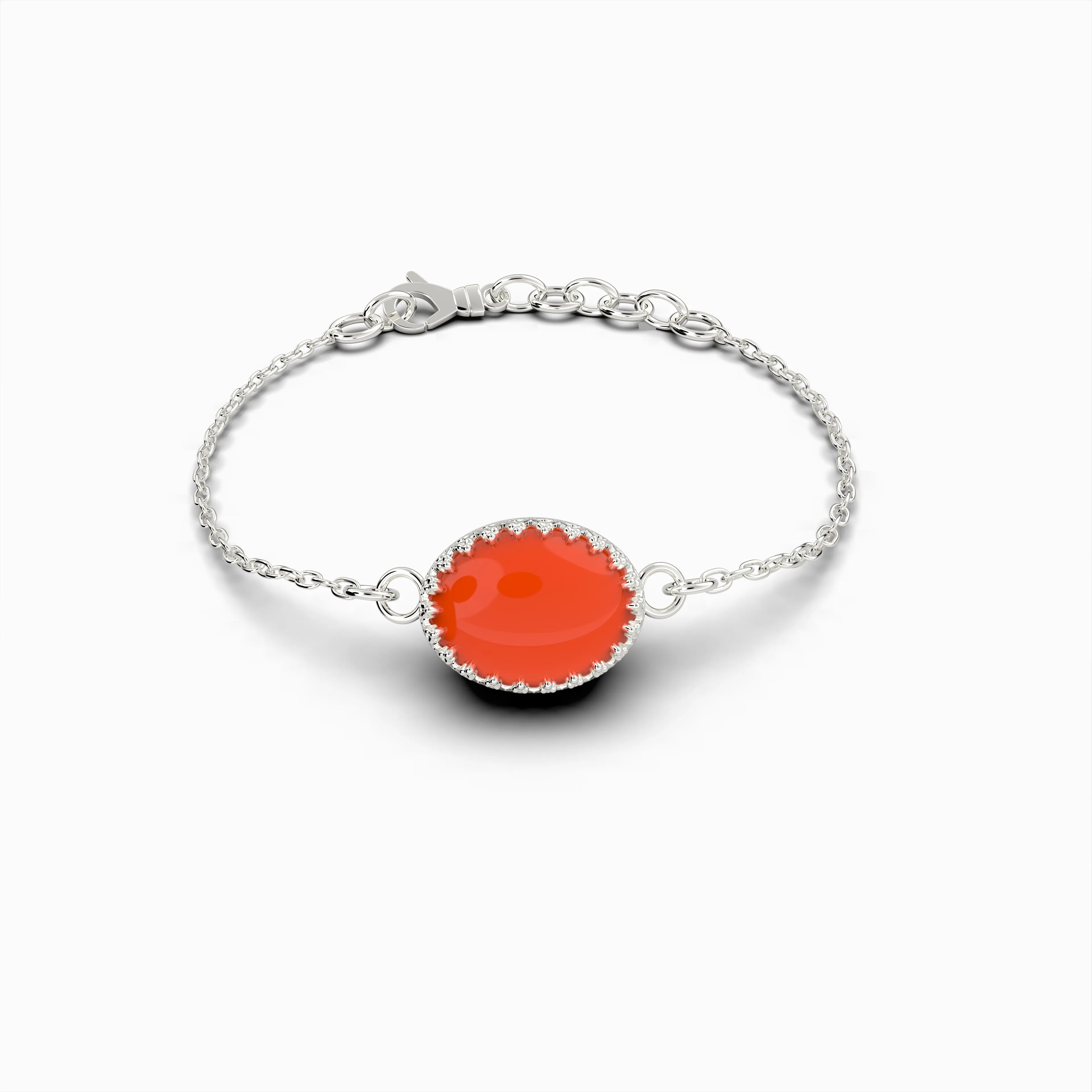 Natural Carnelian Bracelet - Hazel