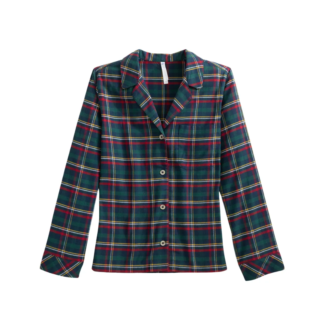 Partridgeberry Plaid Lounge Shirt