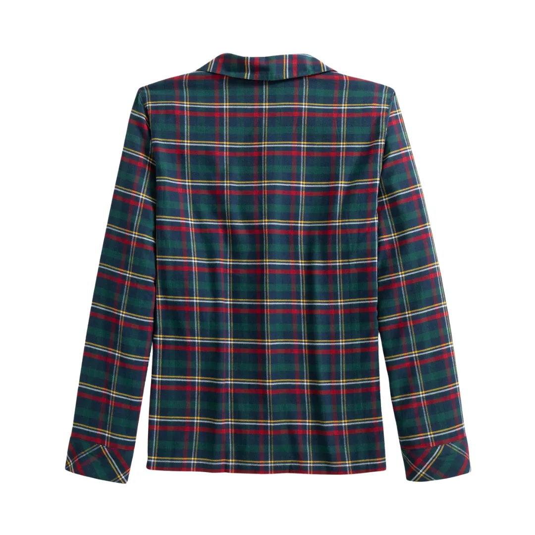 Partridgeberry Plaid Lounge Shirt