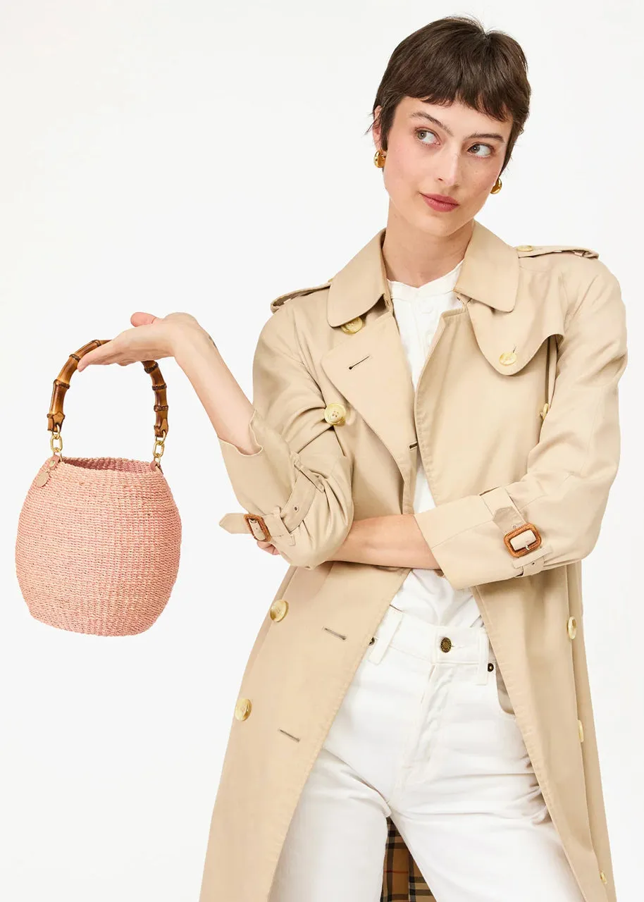 Pot de miel w/ bamboo handle in blush