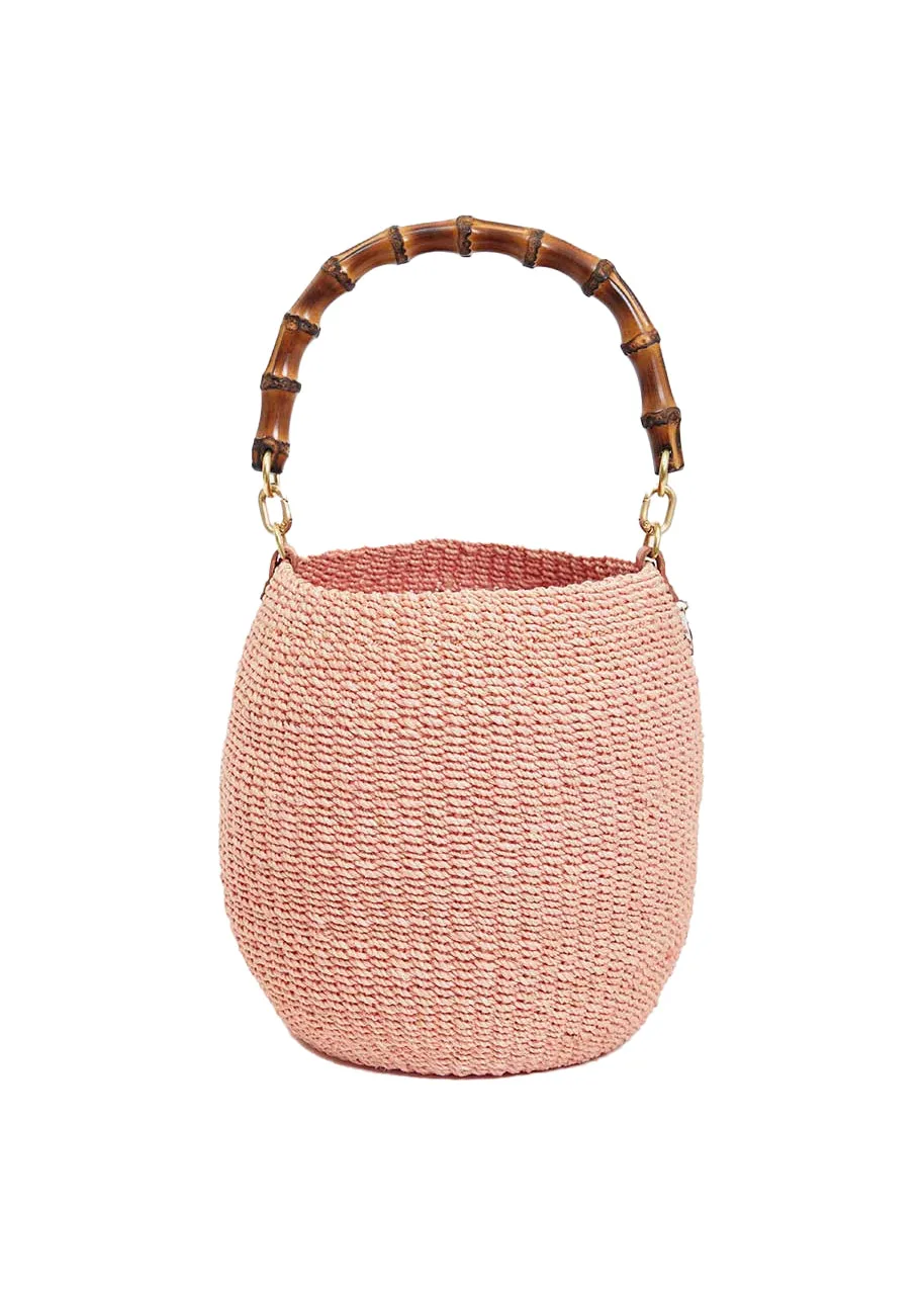 Pot de miel w/ bamboo handle in blush