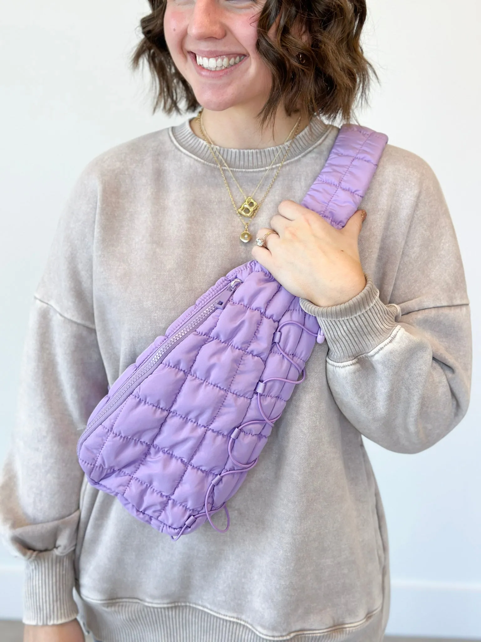 Quilted Sling Bag