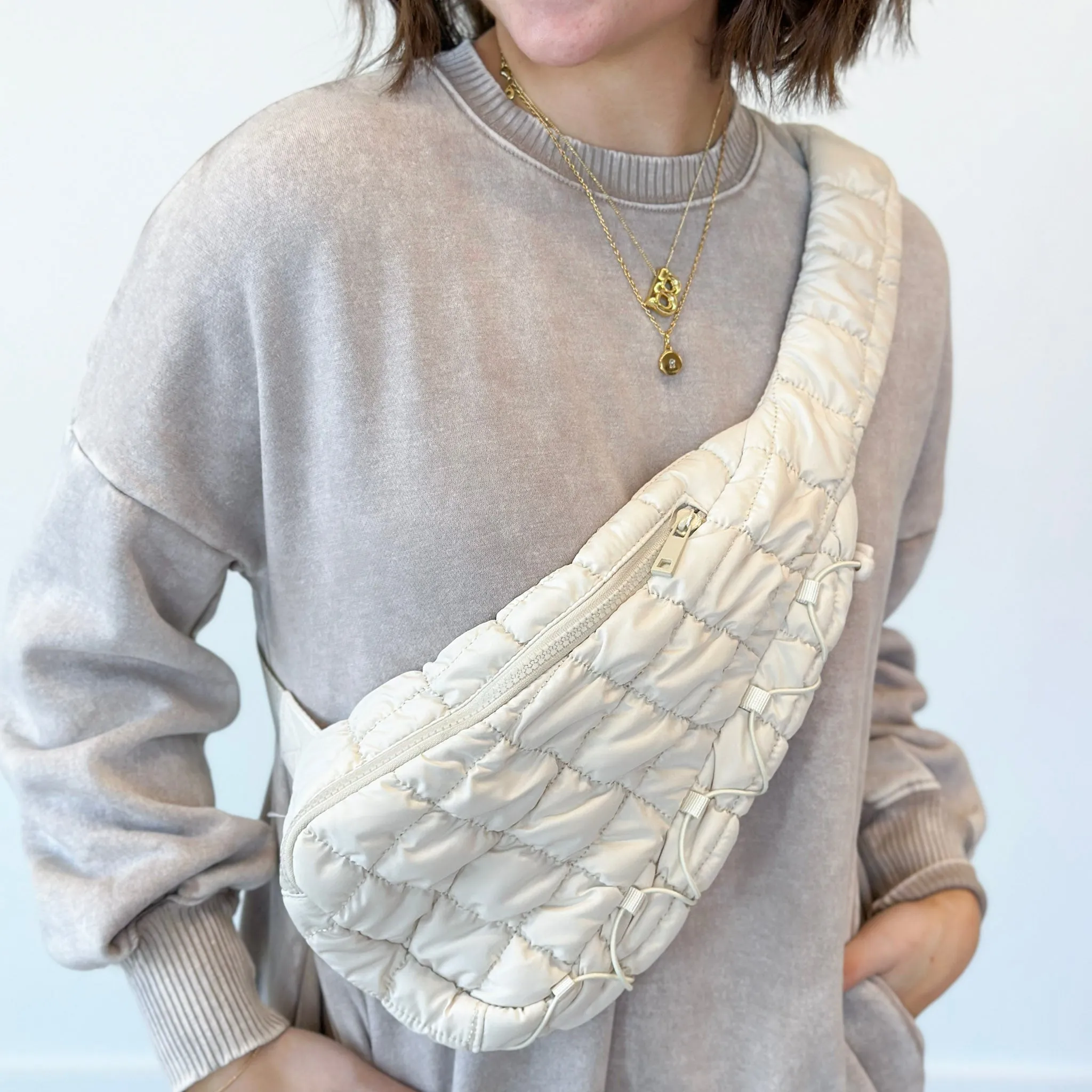 Quilted Sling Bag