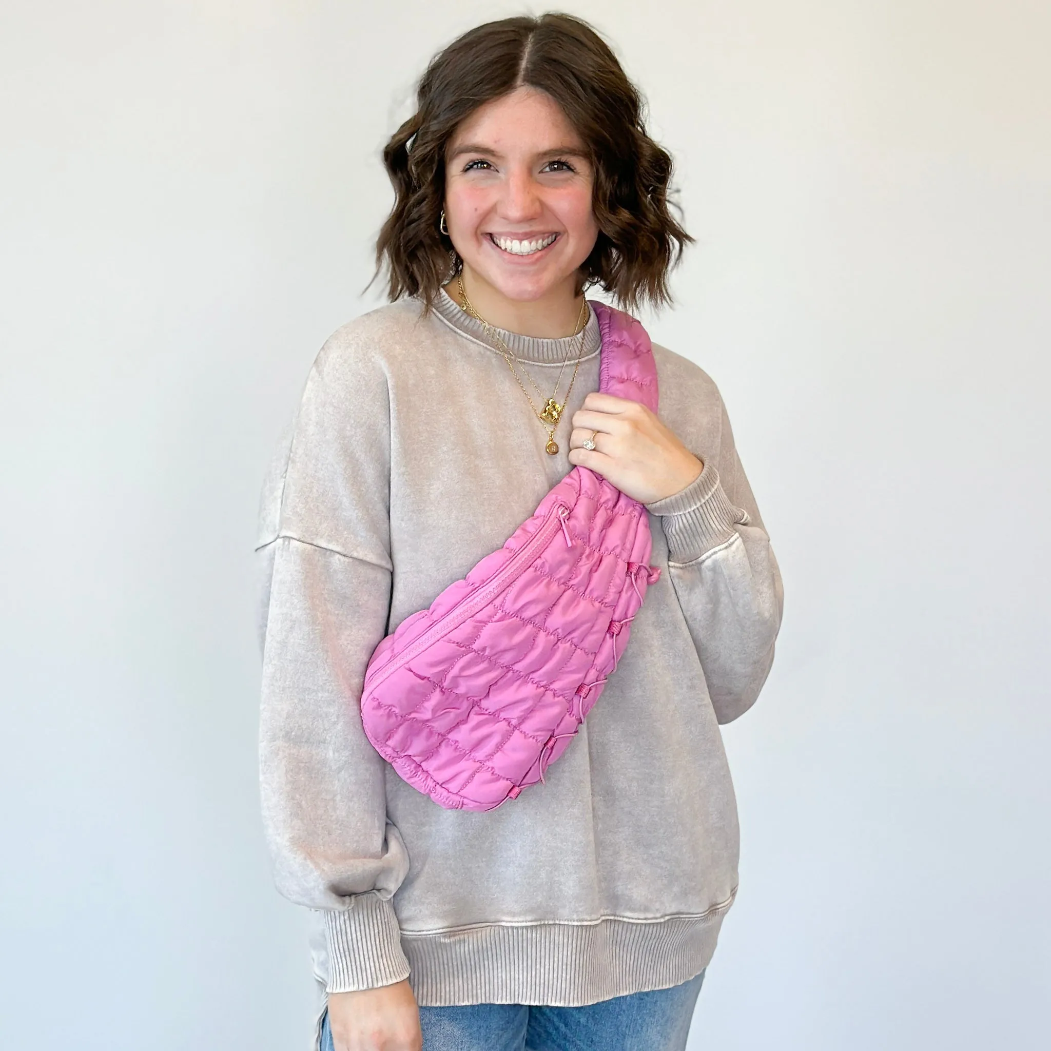 Quilted Sling Bag