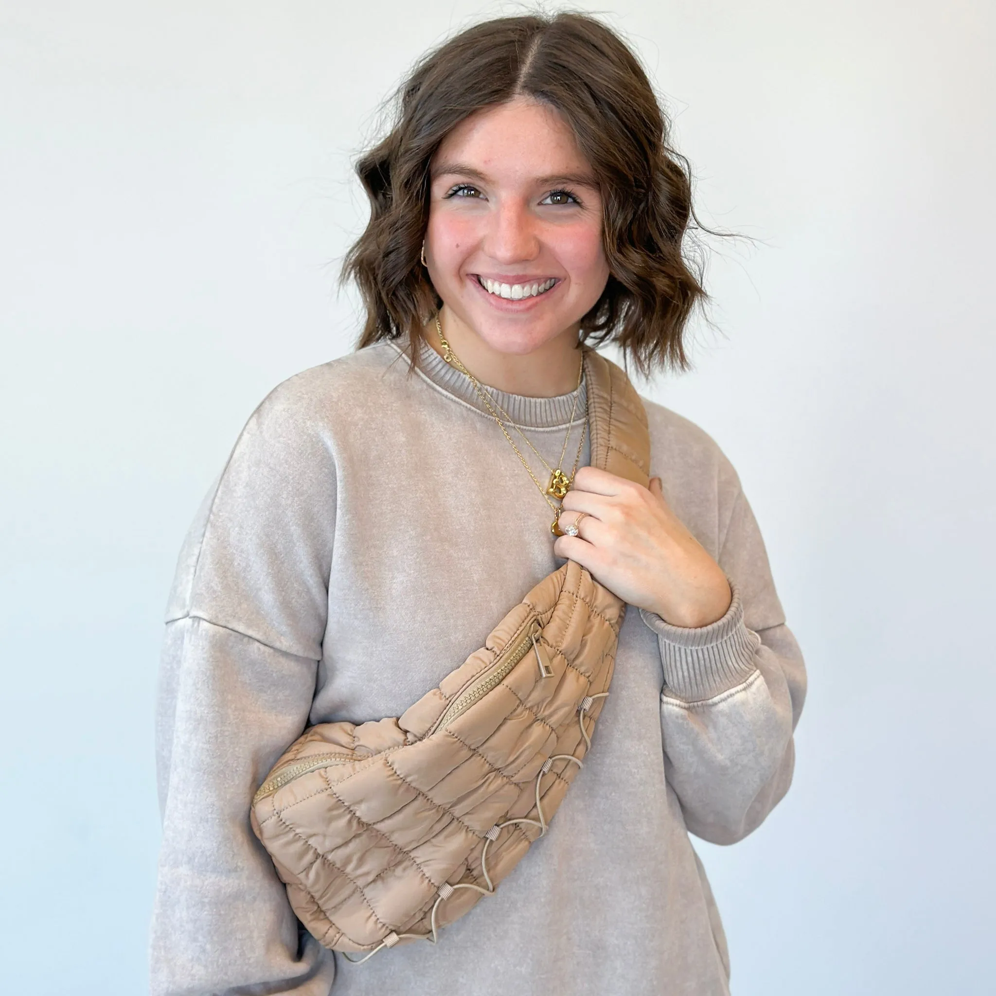 Quilted Sling Bag