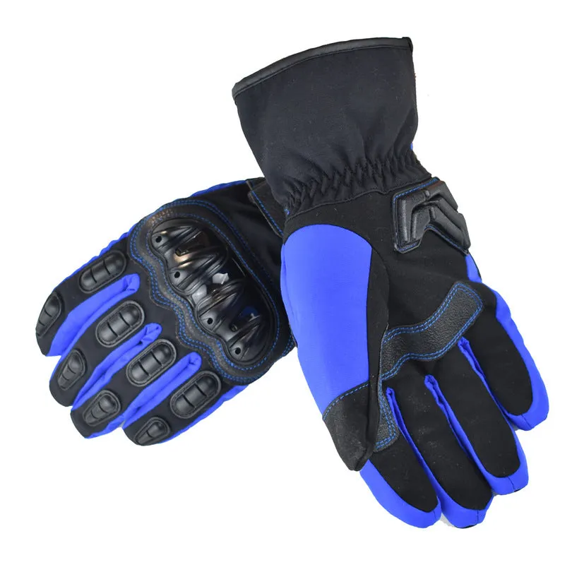 Thermal winter riding gloves