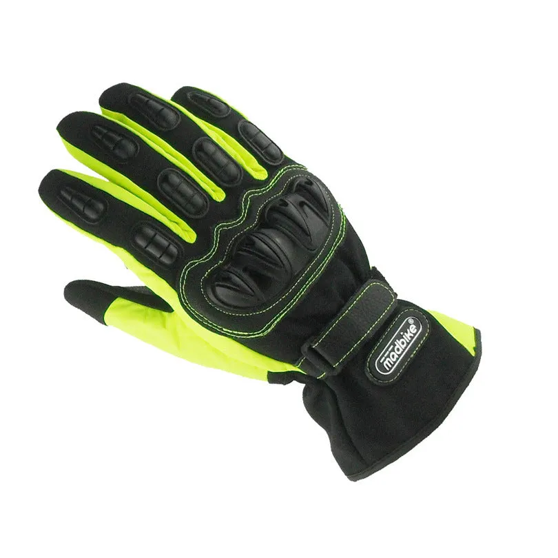 Thermal winter riding gloves