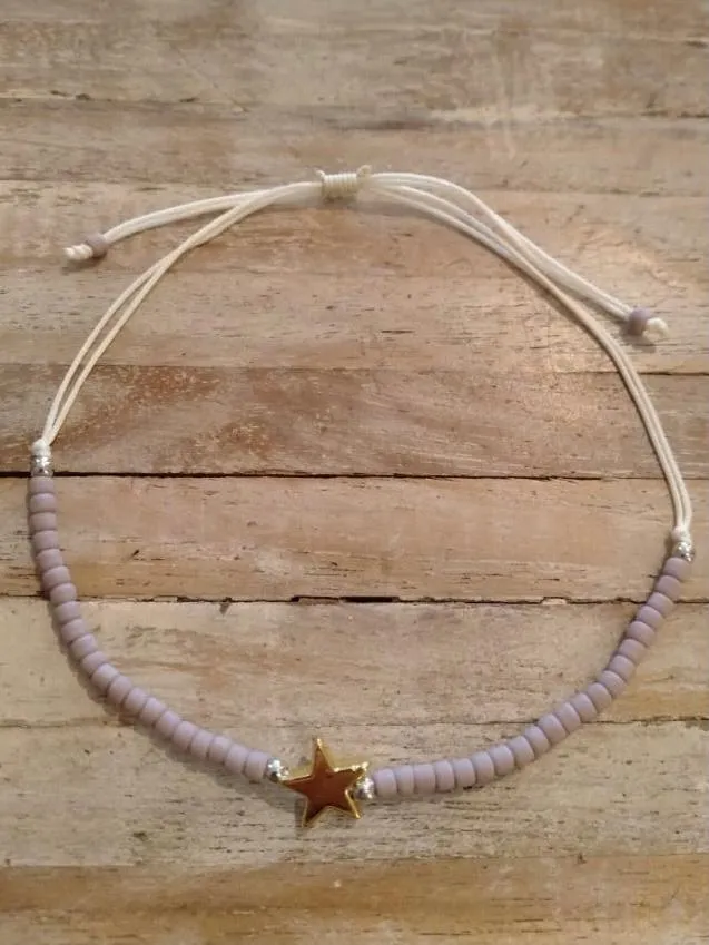 TINY BRACELET STAR/ HEART
